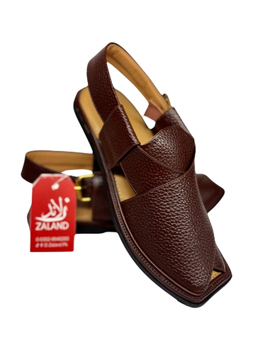 10 Smart Zalmi Peshawari Chappal |Dark Brown