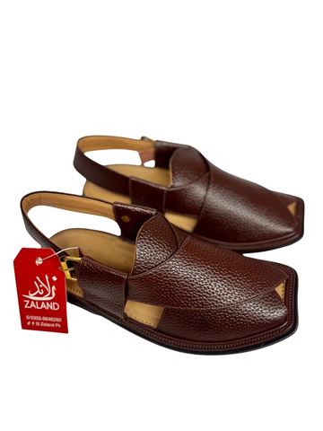 11 Smart Zalmi Peshawari Chappal |Dark Brown