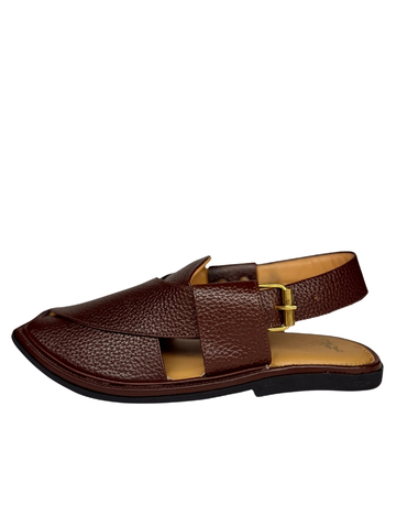 12 Smart Zalmi Peshawari Chappal |Dark Brown