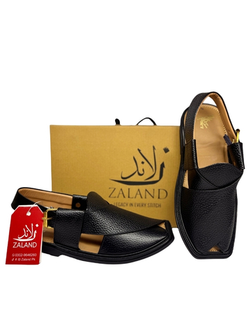 13 Smart Zalmi Peshawari Chappal | Black
