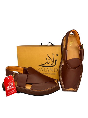 Kaptaan Chappal | Brown