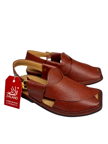 Smart Zalmi Peshawari Chappal | Mustard