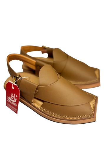 Kaptaan Chappal | Light Brown