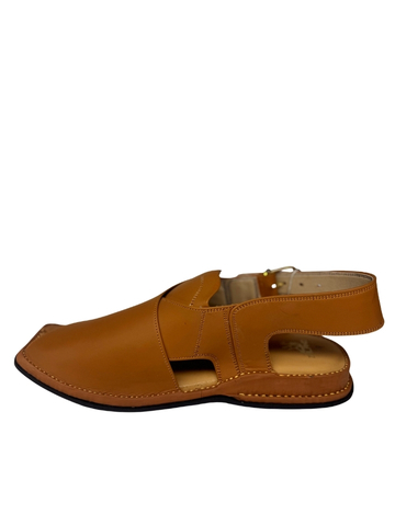 Zardari Style Chappal | Camel