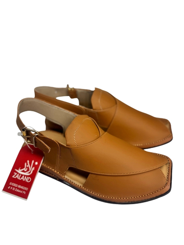 Zardari Style Chappal | Camel