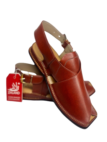 47 Zardari Style Chappal | Mustard