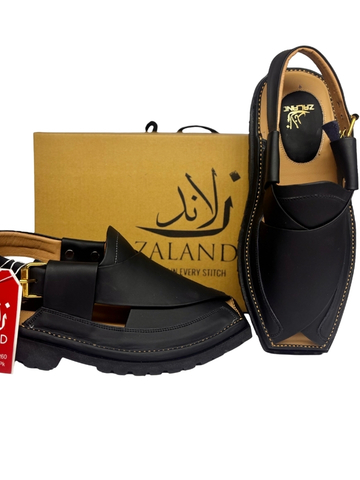 Vibram Sole Chappal | Black