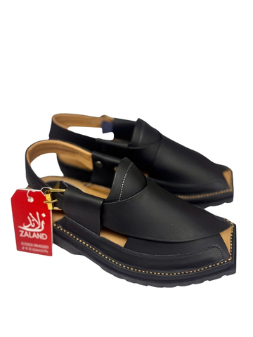 Vibram Sole Chappal | Black