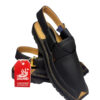 Vibram Sole Chappal | Black