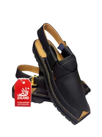 Vibram Sole Chappal | Black