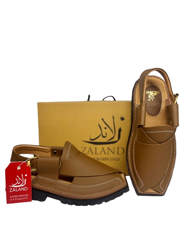 Vibram Sole Chappal | Light Brown